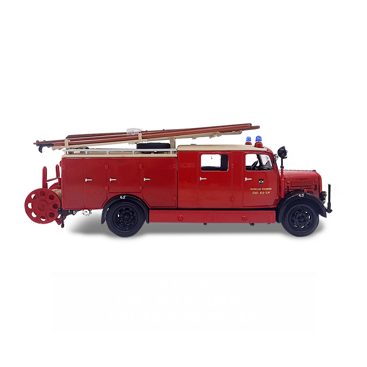 1:43 MAGIRUS DEUTZ S3000 SLG RED 1941 DIECAST