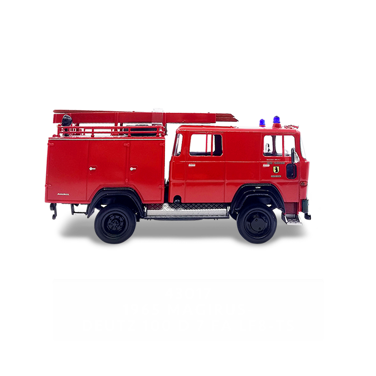 1:43 MAGIRUS-DEUTZ 100 D 7 FA LF8 TS RED DIECAST