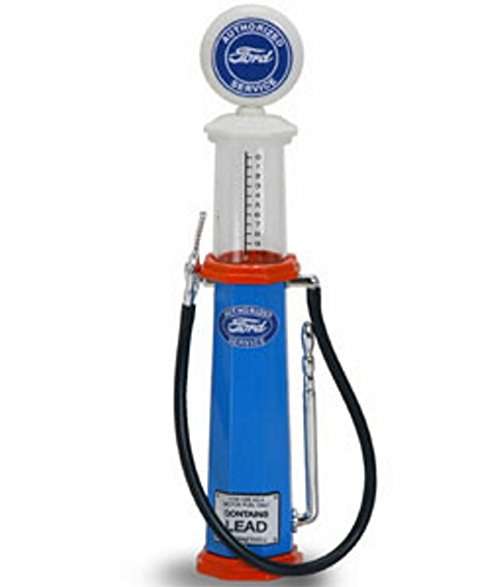 1:18 GAS PUMP FORD ROUND DIECAST