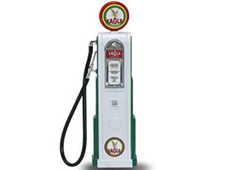1:18 GAS PUMP EAGLE SQUARE DIECAST