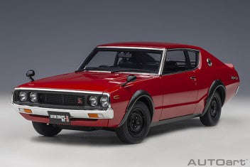 NISSAN SKYLINE 2000GT-R KPGC110 RED  1/18