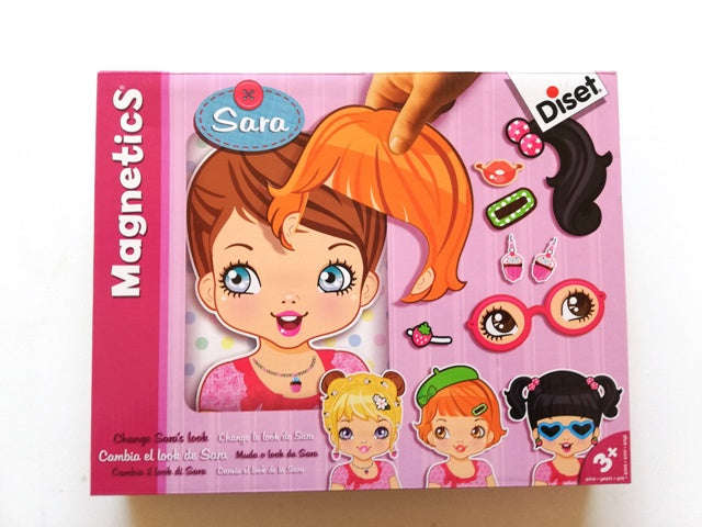 CHANGE THE LOOK OF SARA EDUCATIONAL TOY
