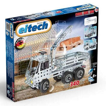 TRUCK WITH CRANE APPROX 340 PARTS ,CONSTRUCTION SET,MODEL BUILDING K