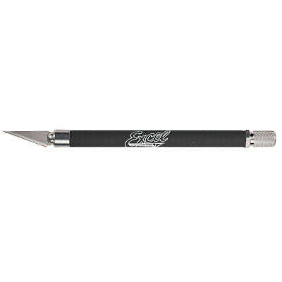 KNIFE GRIP ON BLACK WITH SAFETY CAPE HOBBY TOOL, ARTS AND CRAFTS, STATIONERY, MINIATURE MODEL BUI...