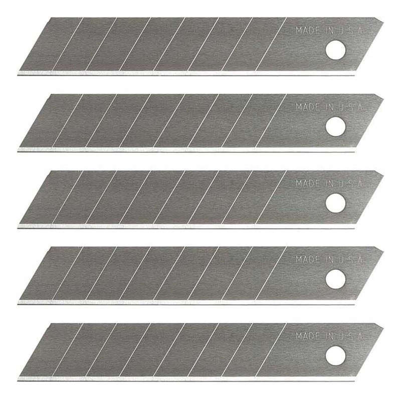 BLADE HEAVY DUTY SNAP OFF 8 5PCS HOBBY TOOL, ARTS AND CRAFTS, STATIONERY, MINIATURE MODEL BUILDING
