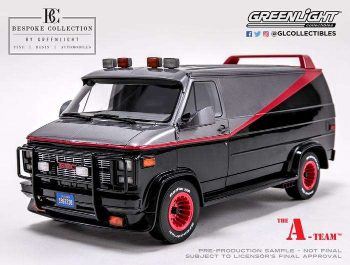 GMC VANDURA BESPOKE COLL THE A-TEAM RESIN BLK 1/12 RESIN