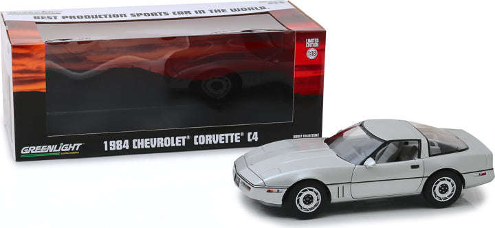 CHEV CORVETTE C4 VINTAGE AD CARS 1/18 , DIECAST COLLECTABLES