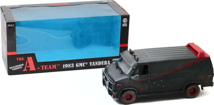GMC VANDURA THE A-TEAM WEATHERED VERSION 1/18 DIECAST, DIECAST COLLECTABLES
