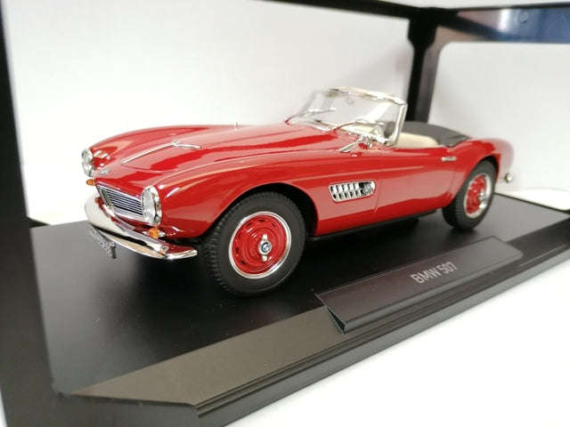 1:18 BMW 507 CABRIOLET 1956 RED DIECAST, DIECAST CAR, COLLECTABLE CAR.