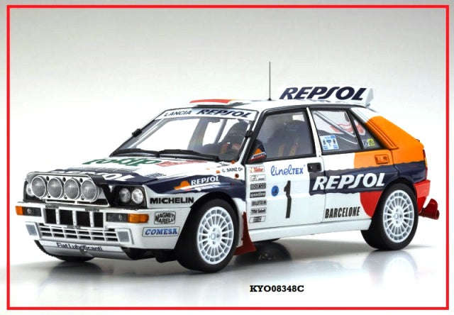 LANCIA DELTA INTE 1993 MONTE CARLO #1 TOTIP  1/18 DIECAST, DIECAST COLLECTABLES