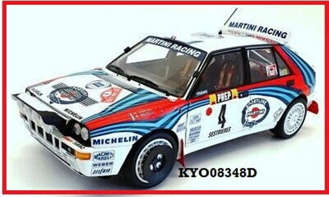 LANCIA DELTA INTE 1992 SANREMO MARTINI #1  1/18 DIECAST, DIECAST COLLECTABLES