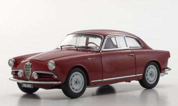 ALFA ROMEO GIULIETTA SPRINT VELOCE RED 1/18, DIECAST COLLECTABLES
