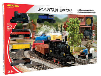 Mountain Special Steam Train TRAIN SET HO