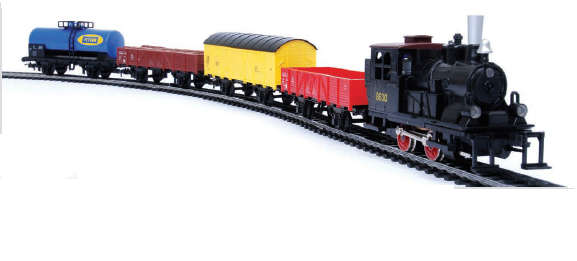 Mountain Special Steam Train TRAIN SET HO