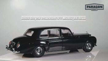 ROLLS ROYCE PHANTOM V MIDNIGHT BLUE RHD 1/18 DIECAST, DIECAST CAR, COLLECTABLE CAR.