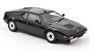 BMW M1 BLACK 1980 1/18 DIECAST, DIECAST CAR, COLLECTABLE CAR.