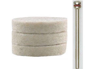 Proxxon - Felt Polishing Disks 22Mm Diameter, ARTS AND CRAFTS, MINIATURE MODEL BUILDING, PROXXON ...