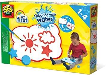MY FIRST - DRAWING BOARD COLOURING WITH WATER  EDUCATIONAL,TEACHER HOME SCHOOL, LEARNING