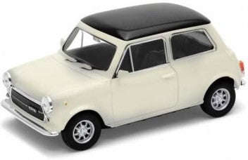 1:36 PULL BACK MINI COOPER 1300 OFF WHITE OR RED DIECAST