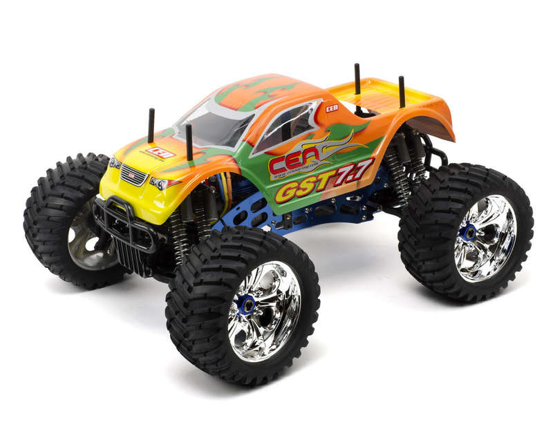 1/8 GST-E Colossus Brushless RTR with a 2.4Ghz Radio