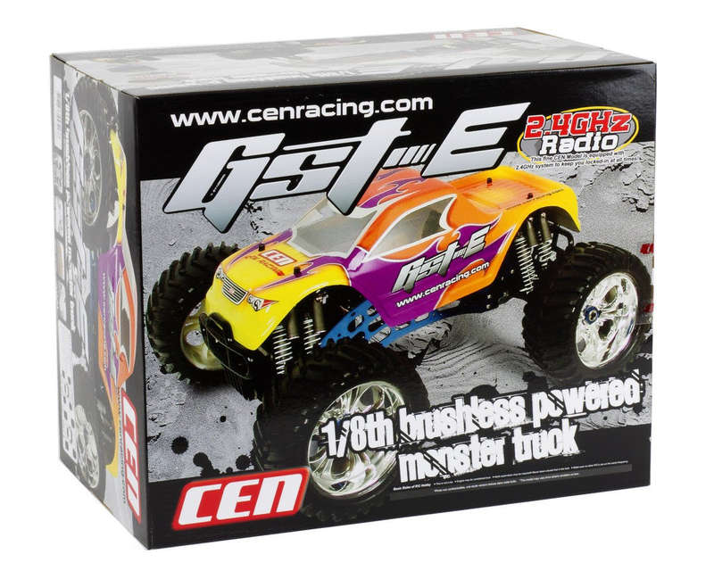 1/8 GST-E Colossus Brushless RTR with a 2.4Ghz Radio