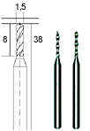 Proxxon - Tungsten carbide drills, ARTS AND CRAFTS, MINIATURE MODEL BUILDING, PROXXON ACCESSORIES