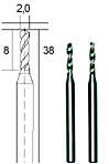 Proxxon - Tungsten carbide drills, ARTS AND CRAFTS, MINIATURE MODEL BUILDING, PROXXON ACCESSORIES