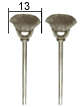 Proxxon - Steel Brush 13mm Cup - Cleaning Cups, ARTS AND CRAFTS, MINIATURE MODEL BUILDING, PROXXO...