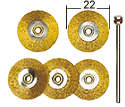 Proxxon - Brass Wheels - Cleaning Wheels & , ARTS AND CRAFTS, MINIATURE MODEL BUILDING, PROXXON A...