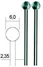 Proxxon - Wolfram vanadium steel milling Cutters (6mm) - Sphere, ARTS AND CRAFTS, MINIATURE MODEL...