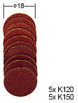 Proxxon - Corundum Sanding Disks, ARTS AND CRAFTS, MINIATURE MODEL BUILDING, PROXXON ACCESSORIES