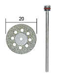 Proxxon - Diamond-coated cutting discs with cooling holes, ARTS AND CRAFTS, MINIATURE MODEL BUILD...