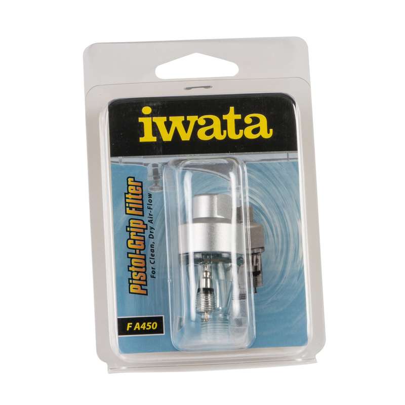 IWATA AIRBRUSH PISTOL GRIP MOISTURE FILTER, AIRBRUSH ACCESSORIES,PAINTING, ARTS AND CRAFTS.