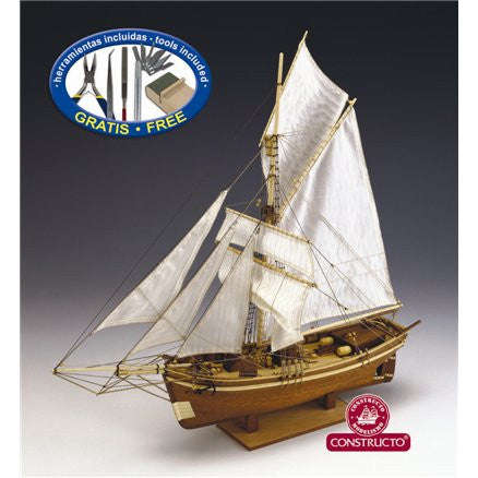 1:64 GJOA WOODEN SHIP KIT