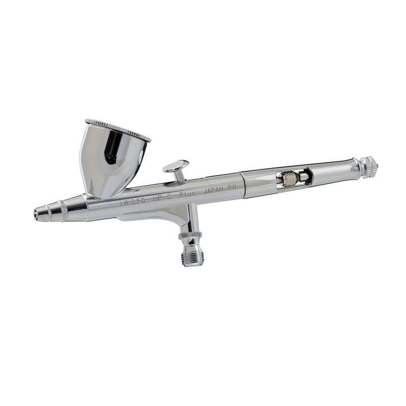 High Performance C+ Airbrush - Top Feed Dual Action with 0.3mm needle and 7ml Cup, AIRBRUSH ACCES...