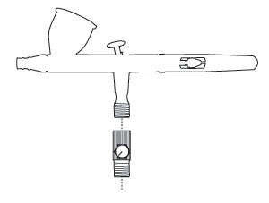 Infinite Control of Airflow at the AirbrushK 250, AIRBRUSH ACCESSORIES,PAINTING, ARTS AND CRAFTS.