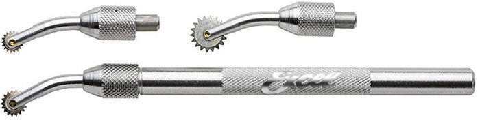 POUNCE WHEEL ALUMINIUM HANDLE 3 PC 1/4-5/16-7/16", ARTS AND CRAFTS, STATIONERY, MINIATURE MODEL B...