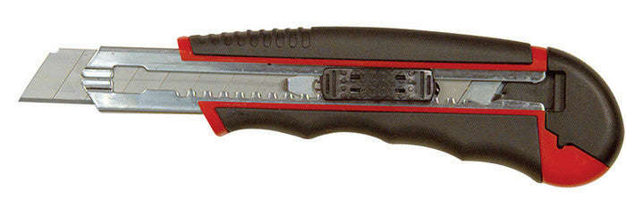 Heavy Duty Soft Handle Utility Knife with 5 - 7pt Snap Blades HOBBY TOOL, ARTS AND CRAFTS, STATIO...
