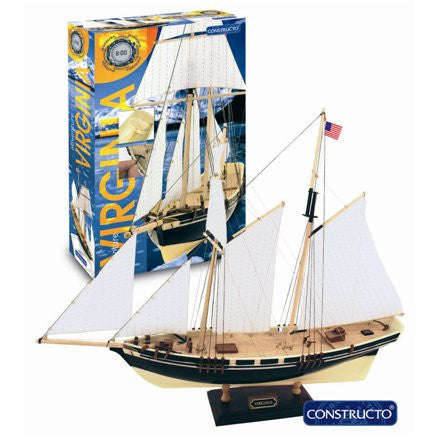 VIRGINIA PLASTIC AND WOODEN SHIP KIT