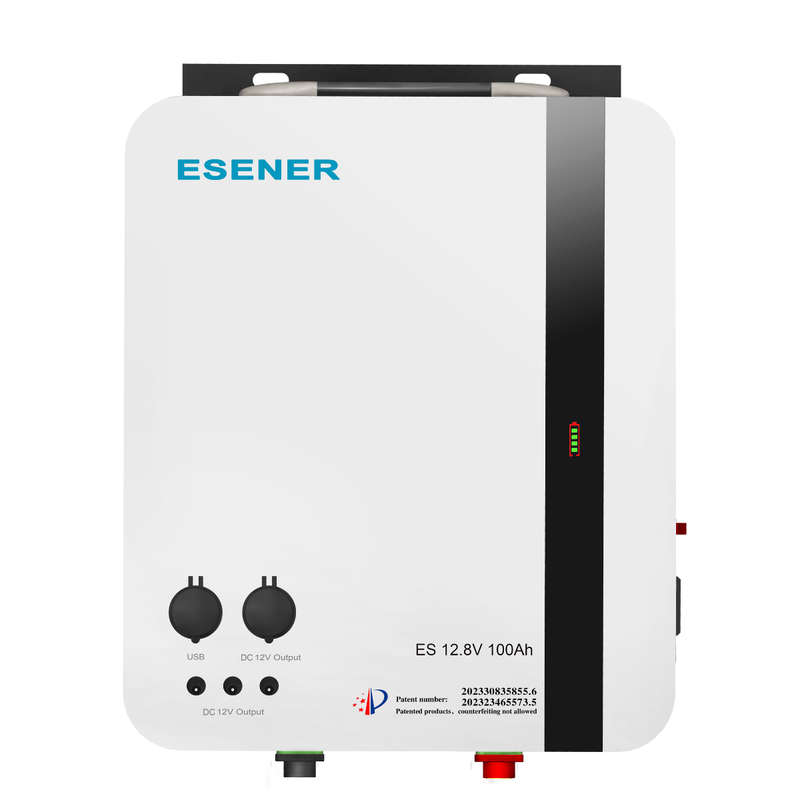 ESENER 1.28kwh 12V Multifunctional Lithium Battery With Built in Emergency Inverter