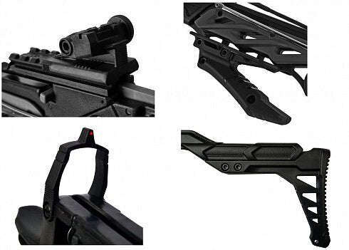 ManKung Alligator 80LBS Self-Cocking Fiberglass Pistol Crossbow