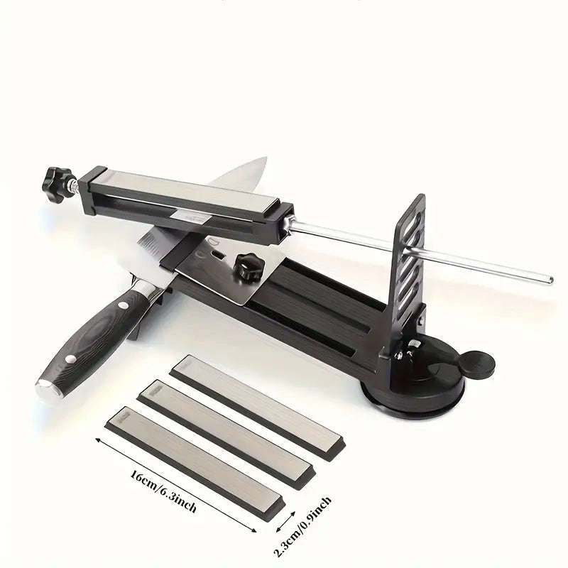 3-Piece Professional Diamond Knife Sharpening Set for Kitchen Knives