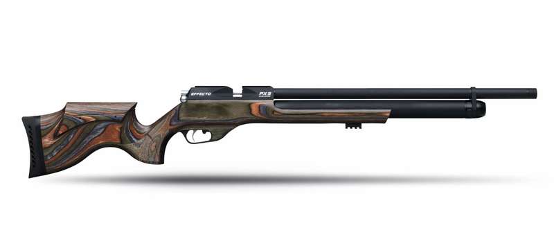Effecto PX-5 PRO Laminated Green Model PCP Air RIfle, 5.5mm 58cm Barrel, Choked