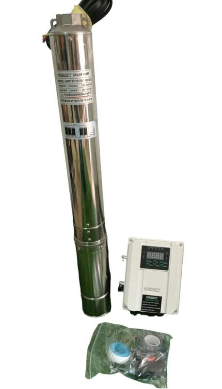 AC/DC Solar Borehole Pump Brushless 5.5m³ | 70M | 96V | 750W