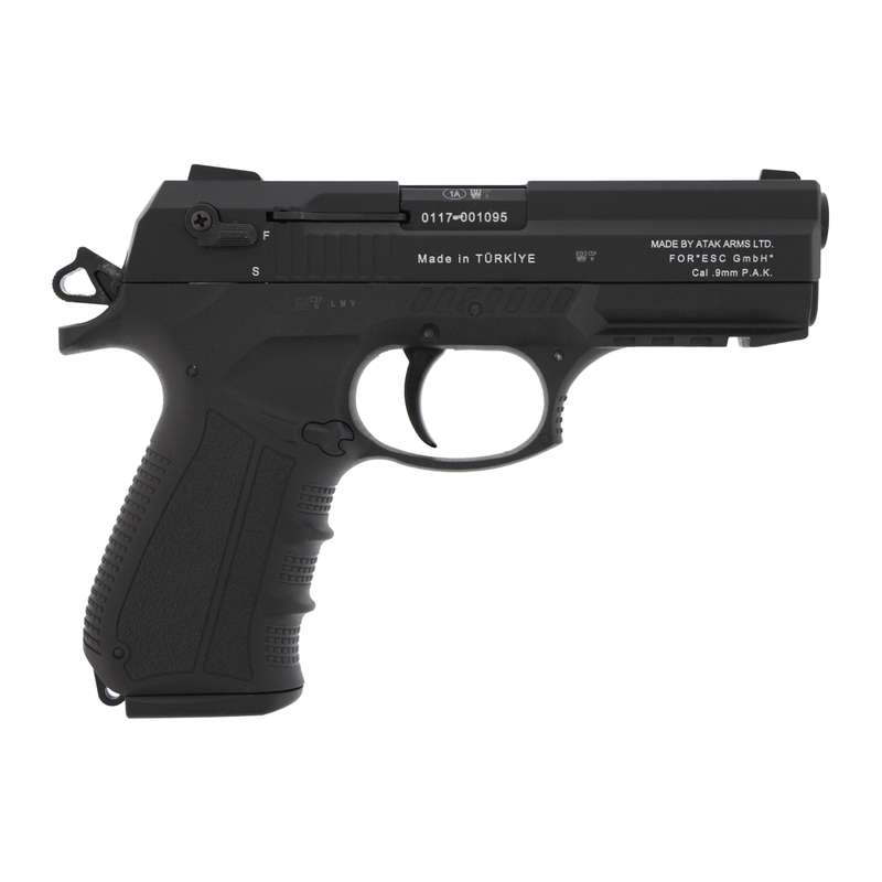Zoraki 2918 - 9mm pepper/teargas/blanks pistol, black