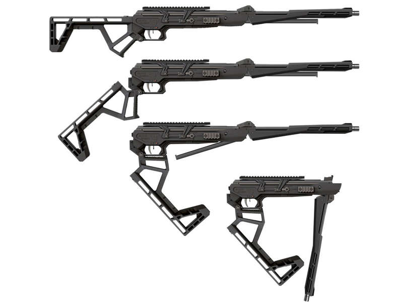 Black Bunker BM8 Folding Survival Rifle - Available in 2 colors and 2 Calibers
