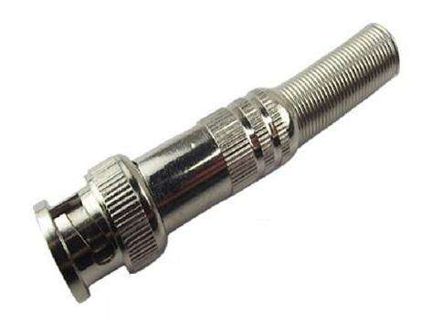 100 X RG59 BNC Male Connector to Coaxial Cable