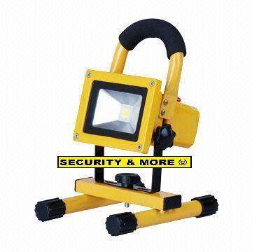 20w Rechargeable Led Flood Light With Wall And Car Chargers