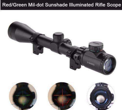 Beileshi 3-9 x 40EG Rifle Scope for .22 and .177 Caliber Rifles