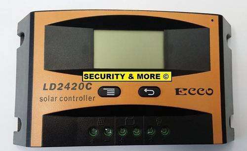 30A Digital Solar Regulator 12V/24V Rating | Solar Charge Controller